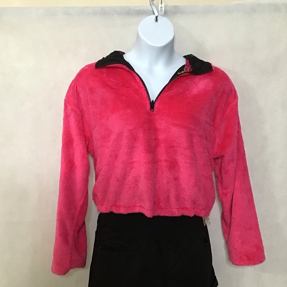 Eye Shadow Reversible Zip Up Pullover - image 4